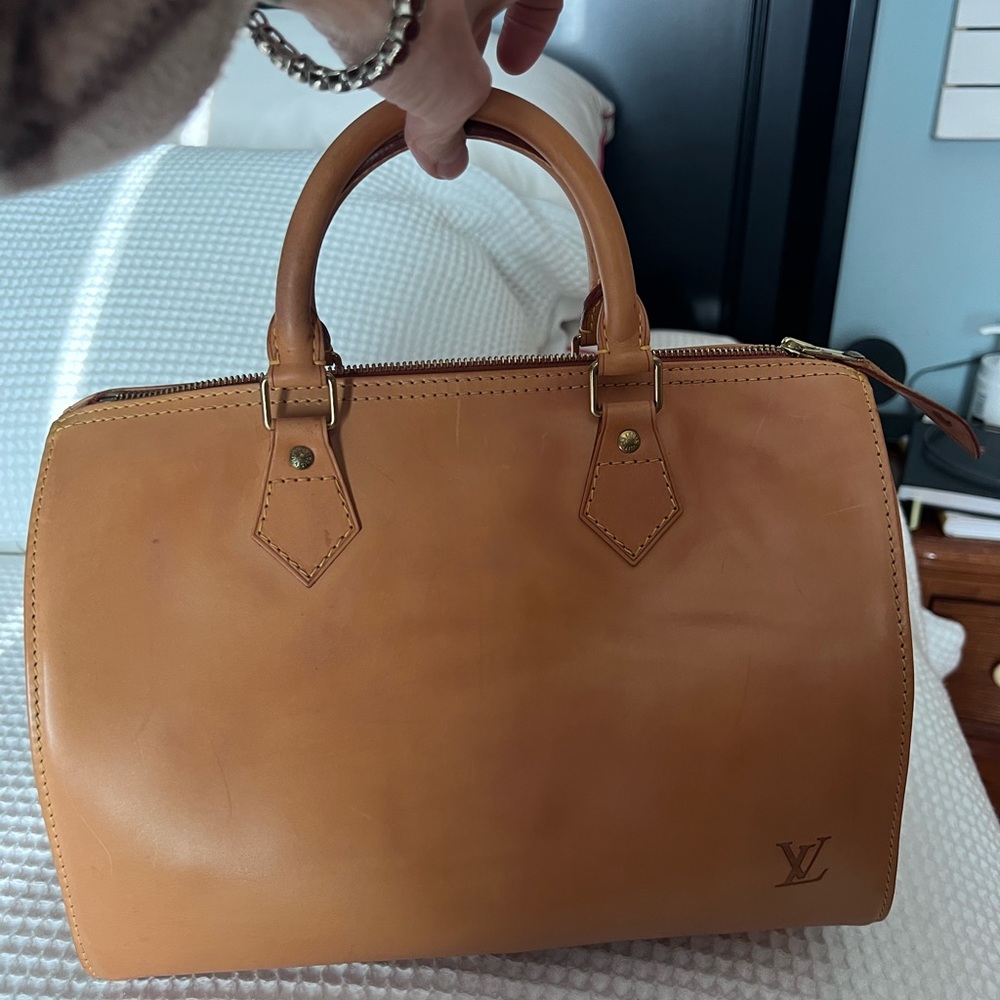 Rare Louis Vuitton Vintage Speedy 30 Nomad Collection Handbag Excellent - Picture 2 of 10